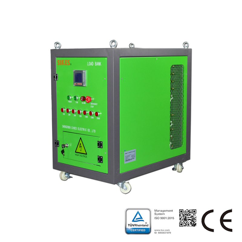 Resistive load bank 50KW, 127VDC