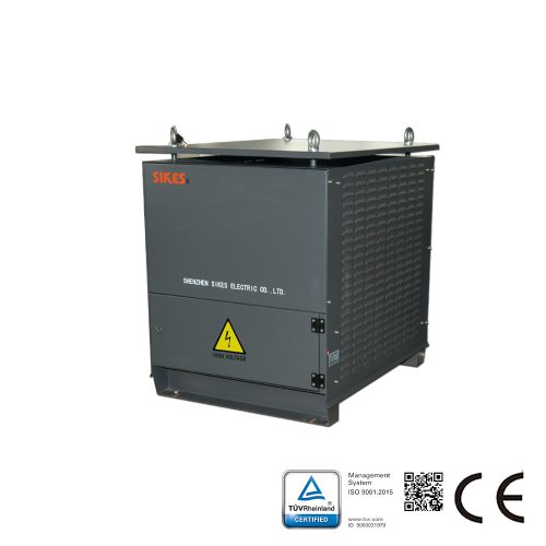 Cabinet de Resistencias de Acero Inoxidable 170-210kW, IP54, dedicado para grúas portuarias y ascensores industriales.