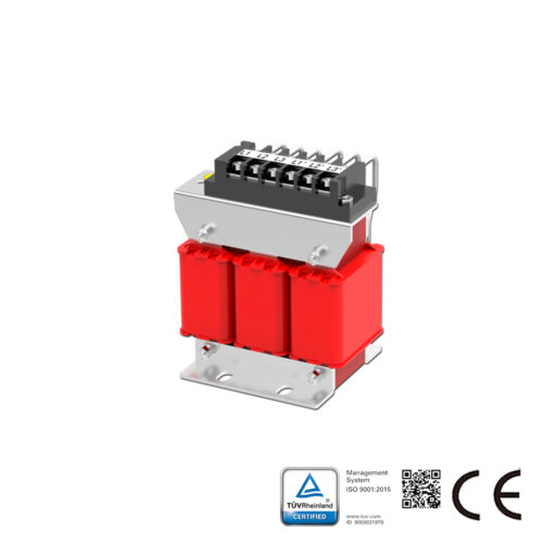 Load Reactor AC 3-Phase 400V ,1%(uK), Rated Current 10A , 3.7kw
